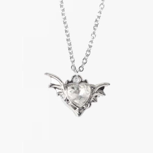 vampire heart necklace