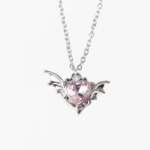 vampire heart necklace